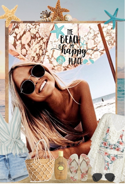 Beach Babe- Combinazione di moda