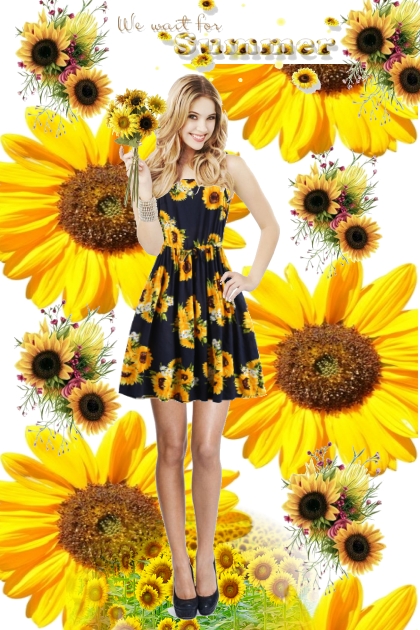 Sunflower Girl- Modna kombinacija