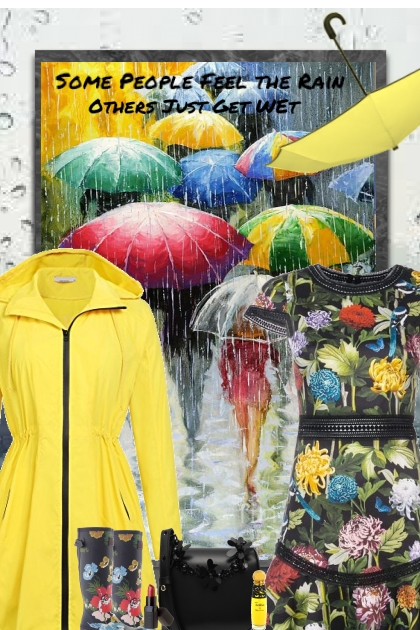 Feel the Rain- combinação de moda