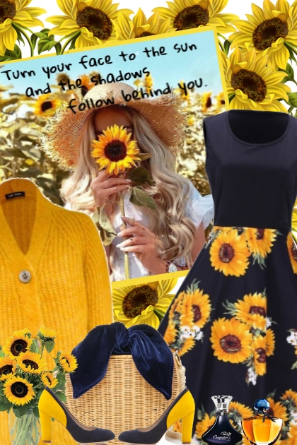 Sunflowers- Modna kombinacija