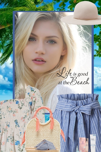 Life is Good at the Beach- Fashion set