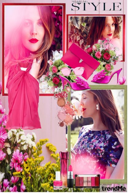 Pink Glamur- Modekombination