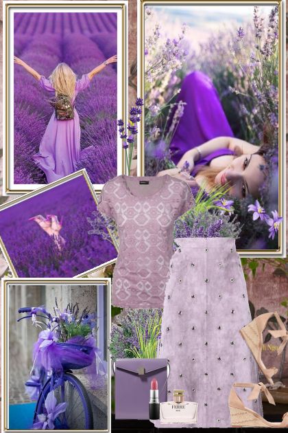 Violet- Combinaciónde moda
