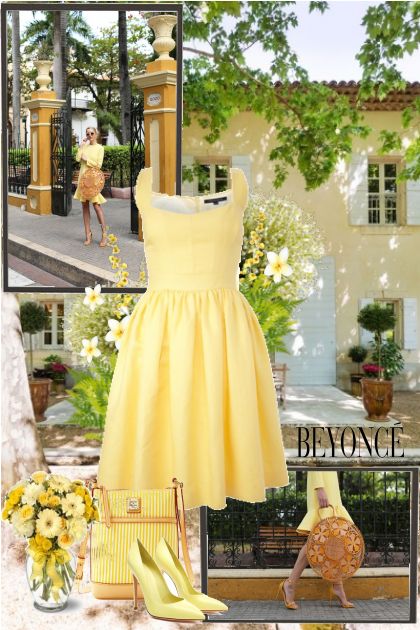 Beautiful Yellow- Fashion set