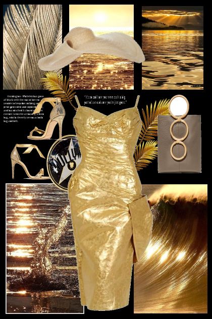 GOLD- Combinaciónde moda