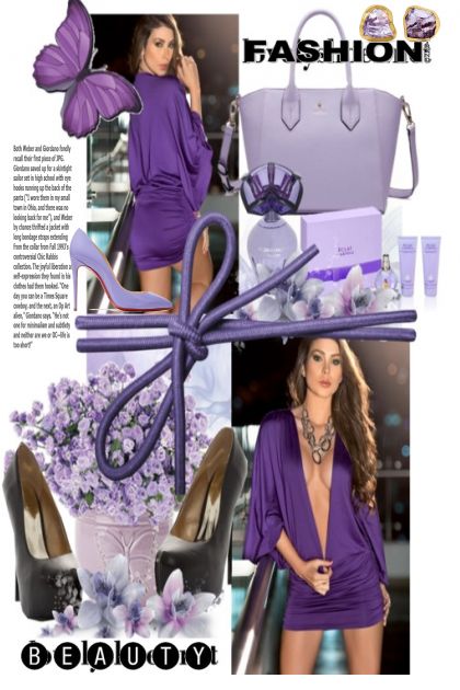 Fashion Purple- Modna kombinacija