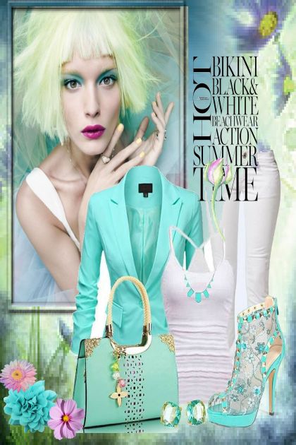 Amazing Turquoise- Combinaciónde moda
