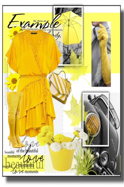 Žuta!- Fashion set