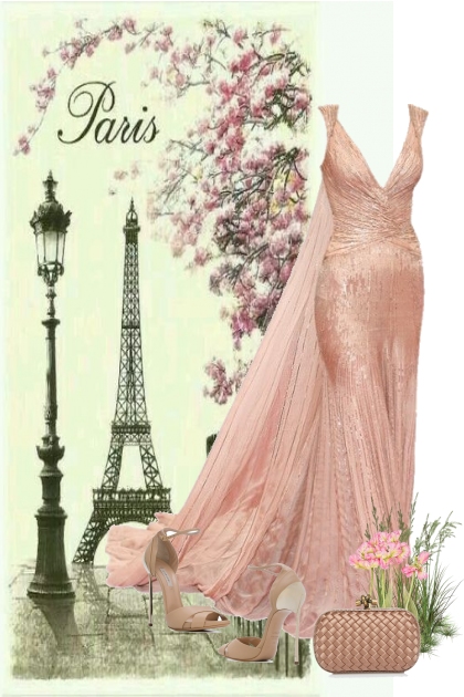 Paris- Combinazione di moda