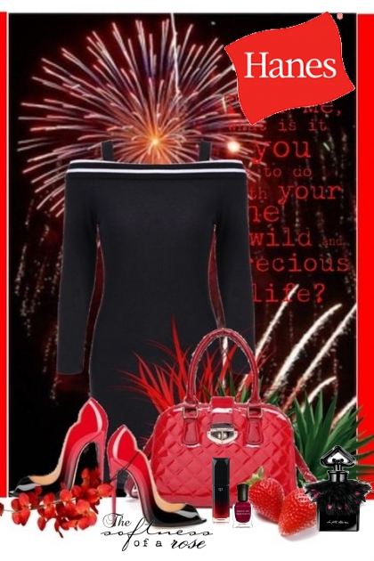 Crno Crveno- Combinazione di moda