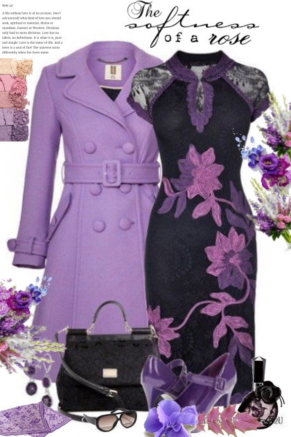 Amazing violet !- Fashion set