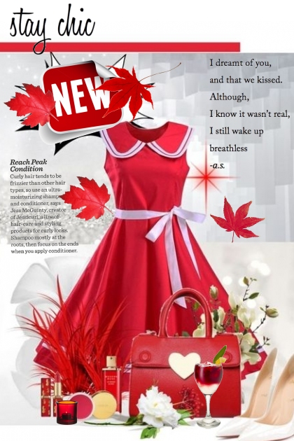 New red dress!- Combinaciónde moda