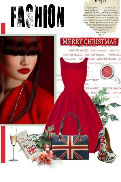 ♥Fab red Dress ♥- Fashion set