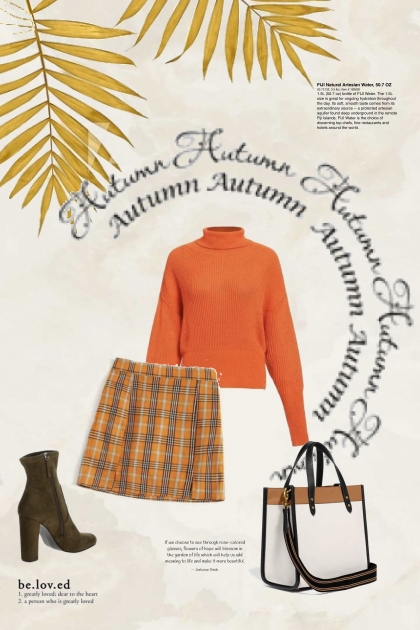 Jesen 19- combinação de moda