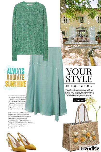 How to wear straw bags- Combinazione di moda