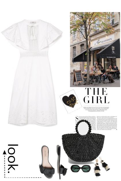 Little White Dress- Modna kombinacija