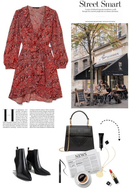 Parisian Chic- Modna kombinacija