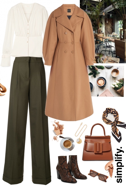 Camel Coat time- Combinazione di moda