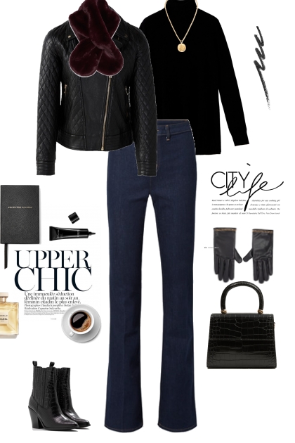 How towear leather jacket in winter- Fashion set