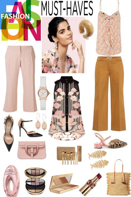 FLORAL SPRING AND SUMMER STYLE- Fashion set