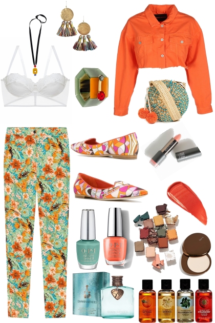 SUMMER FLORAL FUN IN PRINTS- Fashion set