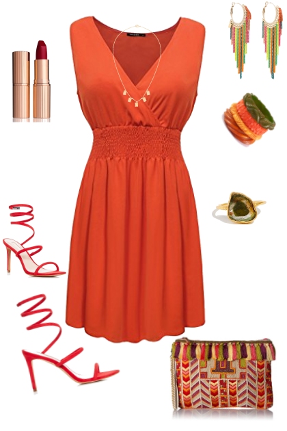 ORANGE AND GREAT - Fashion set