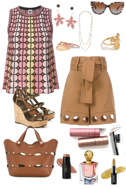 REBECCA'S STYLE -SUMMER BROWNS- Fashion set