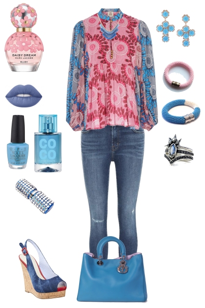 FUN JEANS AND TOP - Fashion set