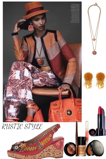 RUSTIC STYLE- Combinazione di moda