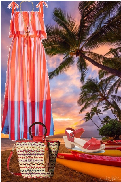 tropical get away- Fashion set