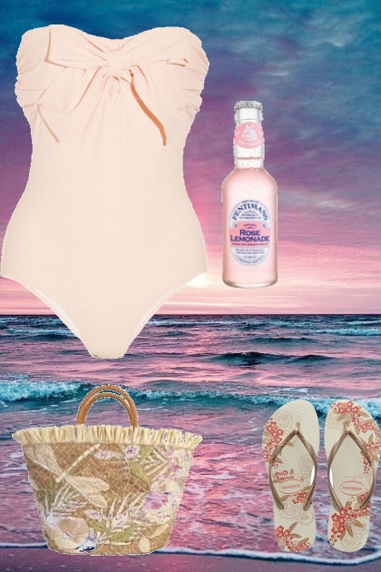 PRETTY IN PINK BEACH STYLE 