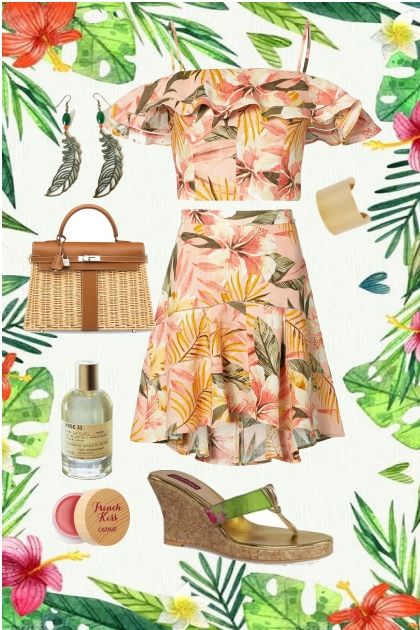 SUMMER TIME TROPICAL CHILL - Fashion set