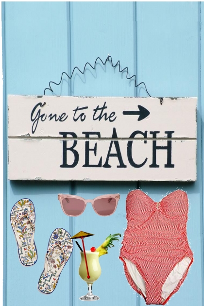 TO THE BEACH - Fashion set