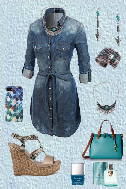 CASUAL BLUES- Combinaciónde moda