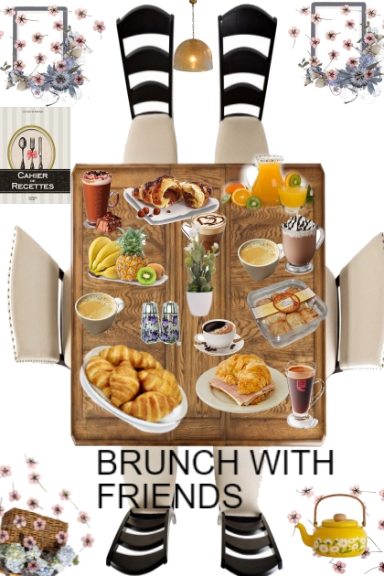 BRUNCH WITH FRIENDS- コーディネート