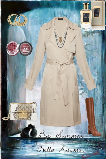 BY SUMMER TRENCH- Fashion set