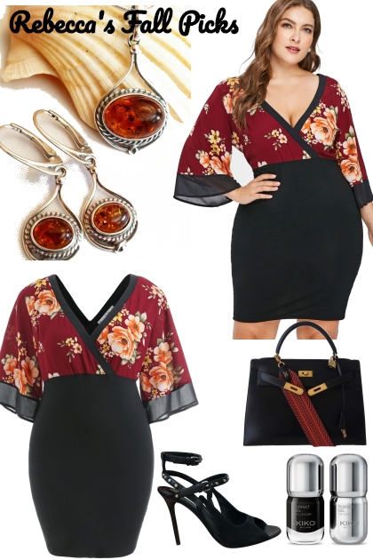 Cute Fall Dresses For a Fall Date- Modekombination