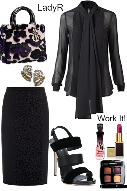 A work Style For a Conference- Modekombination