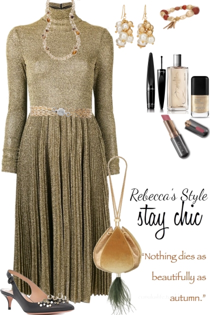 Stay chic for dinner- Combinazione di moda