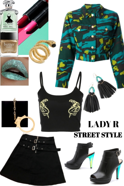 FALL STREET STYLE FOR A NIGHT OUT - Модное сочетание