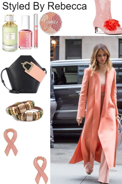 Peachy Pink Colors- Modna kombinacija