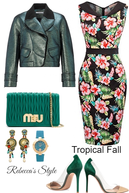 tropical fall- Modna kombinacija