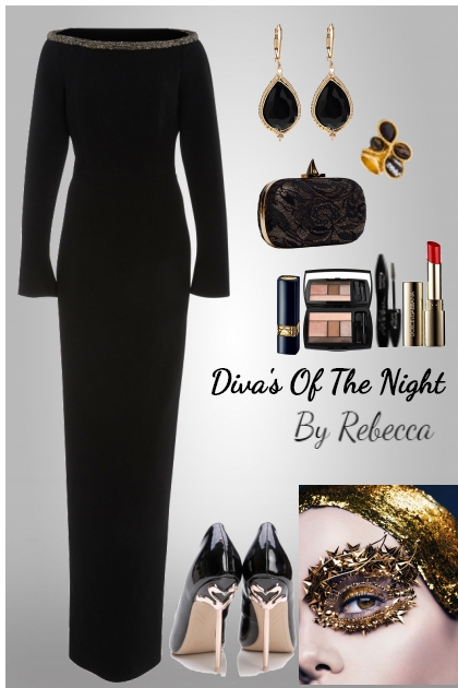 Diva's Of The Night- Combinazione di moda