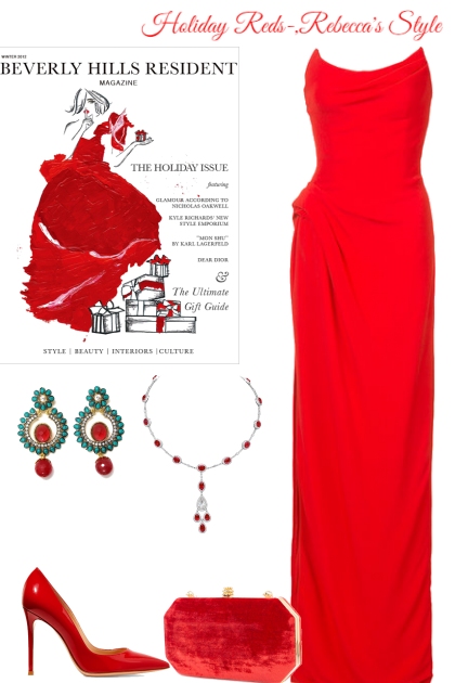 Holiday Reds10/31- Fashion set