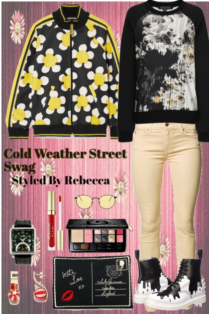 Cold Weather Street Swag- combinação de moda
