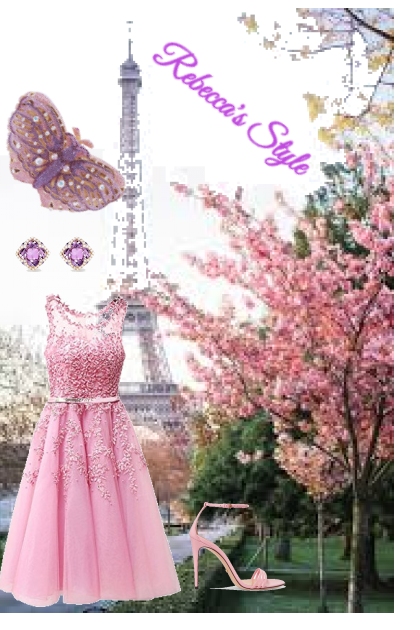 Paris Spring - combinação de moda