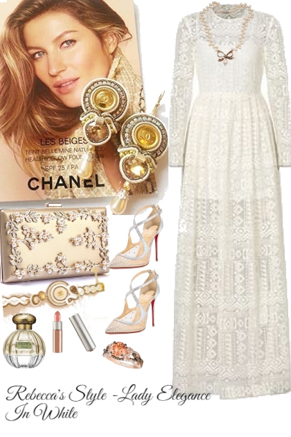 Elegance in White - Fashion set