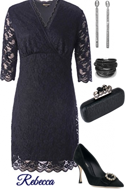11/28 Date Night In Lace- Fashion set