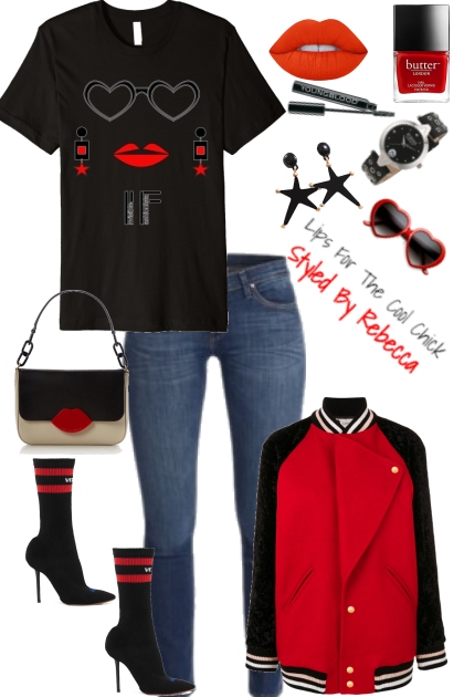 Lips For The Cool Chick- Fashion set