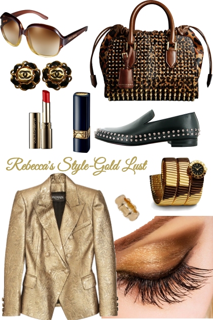 Gold Lust Divas- Fashion set